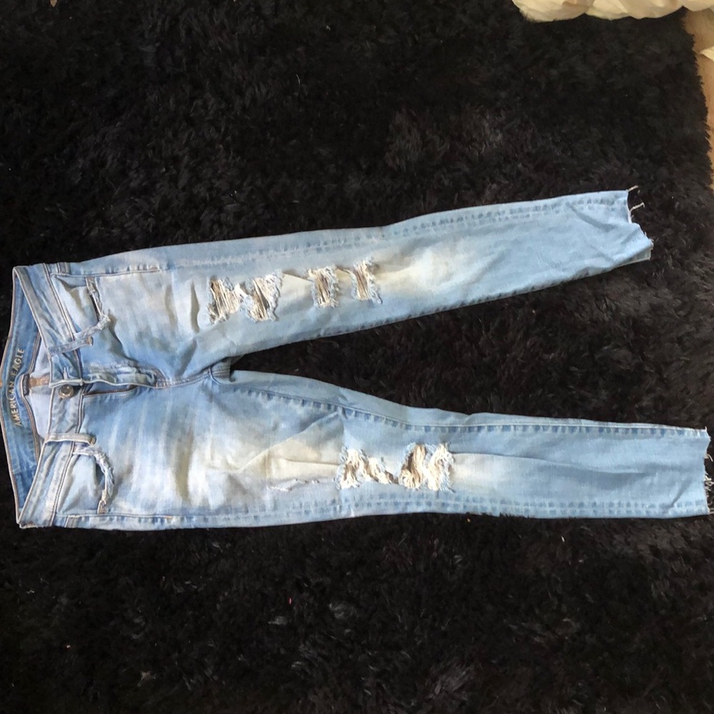 Ripped American Eagle jeans